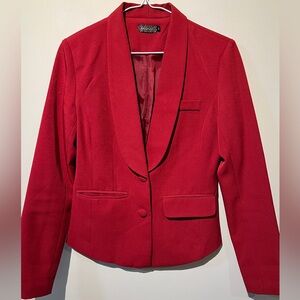 Red Blazer Jacket